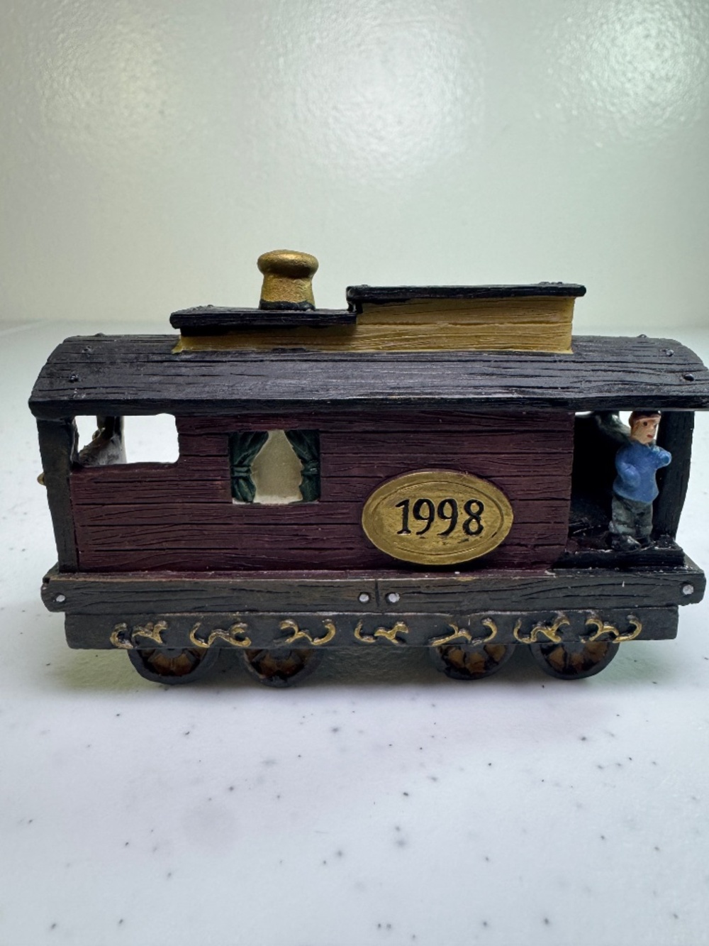 JCPenney 1998 Home Towne Express Christmas Train Set 5-Car Vintage Decor - Picture 12 of 17